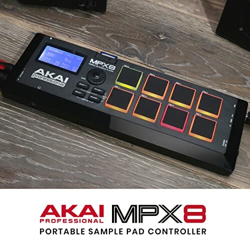 Akai Professional サンプラー 8パッド SDカードスロット MPX8 