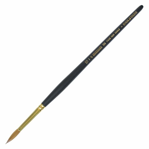 ターレンス レンブラント 水彩画用画筆 つづき物110 赤いことセーブル ラウンド 10号 T909-110-10