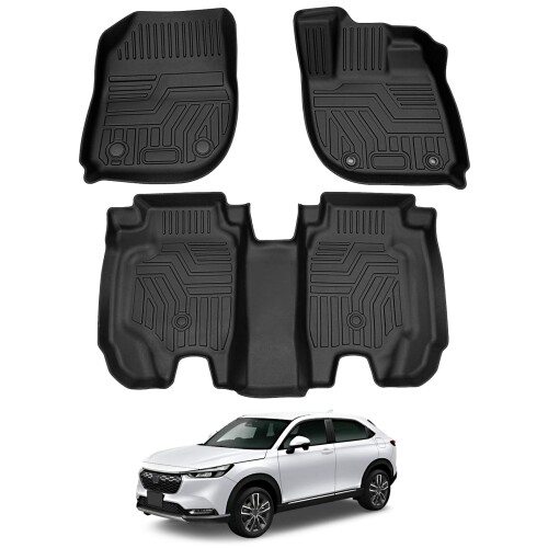 PANICO 新型 ヴェゼル rv系 フロアマット車種専用 HONDA VEZEL RV3 RV4 RV5 RV6 3D立体カーマット 防水マット TPE材質 保護マット 耐汚れ 耐摩擦 内装 カスタムパーツ インテリア アクセサリー 簡単｜ビッグゲート