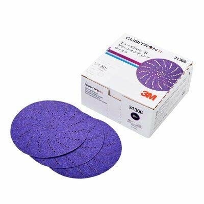 ３Ｍ キュービトロン２ クリーンサンディングディスク １２７ｍｍ ＃１８０ ５０ 7010681147