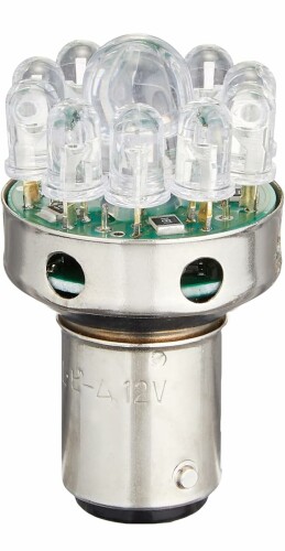 M&Hマツシマ イレブンビーム レッド 正回転(時計回り) 12V 口金ダブル型 BAY15D EB671RE