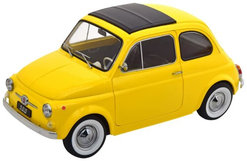 無償性表現スタイル(FREESTYLE) KK scale 1/12 Fiat 500F 1968 yellow 研ぎ澄ます品