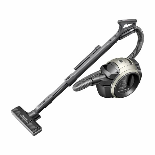シャープ 掃除機 EC-MS330-N サイクロン方式 キャニスター 軽量 パワフル 吸込仕事率 300W 簡単ゴミ捨て エコモード