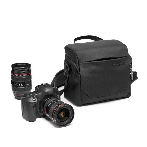 Manfrotto ショルダーバッグ Advanced ショルダーバッグ L III 撥H材 レインカバー嘱する MB MA3-SB-L