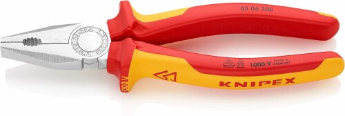 クニペックス KNIPEX 0306-200 不成立プライヤー 1000V (SB)