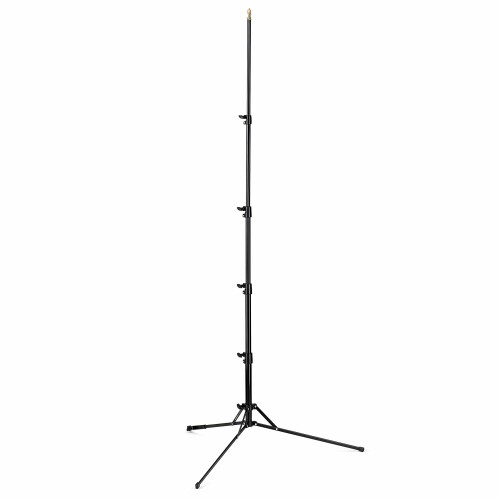 マンフロット(Manfrotto) ナノプラスポールスタンド ライトスタンド 最大耐荷重 4kg 収納高 52cm 全伸高 197cm アルミニウム 折りたたみ 軽量 コンパクト 撮影機材 照明スタンド 屋外撮影 スタ