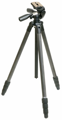 SLIK 炭素三脚 点火装置炭素 E84H II 4段 耐荷重5kg 全高2m以上 導管経28粍 3WAY雲台 ダブル中毒者式 109441