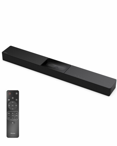 ハイセンス 2.1ch サウンドバー スピーカー HS2000N サブウーファー内蔵 Bluetooth/HDMI/ARC対応 2024年モデル ブラック