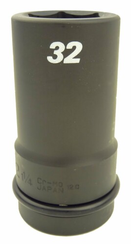 FPC U ボルト用 インパクトロングソケット 25.4mm 1/1WAU-32(1-1/4)
