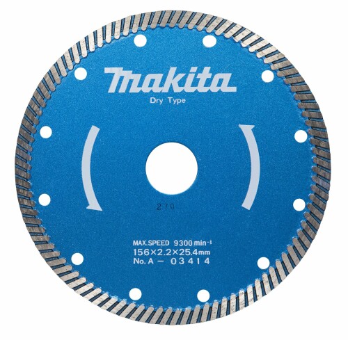 マキタ(Makita) 金剛石車輪 外径156粍 波型 A-03414