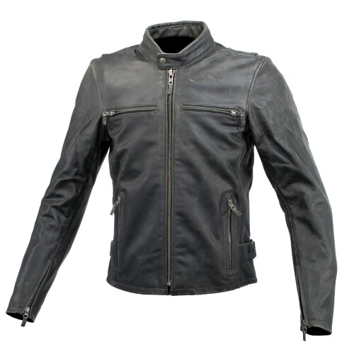 コミネ(KOMINE) バイク用 ジャケット シングルライダースレザー 本革 牛革 ジャケット アウター Black/2XL 02-534