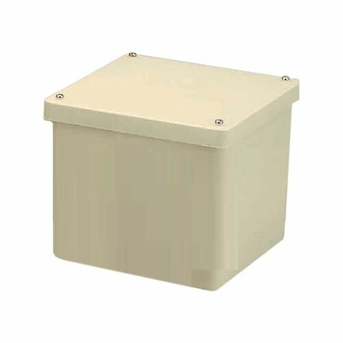 日動電気工 被せ雨合羽プルボックス 象牙色 PB303015KJHW