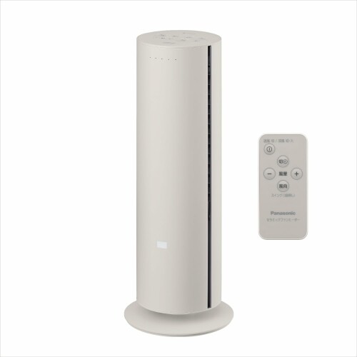 パナソニック(Panasonic) パナソニック 熱っぽい\u0026冷やりとした セラミックファンヒーター 夏冬兼用 温風5座標軸 / 涼風9座標軸 ナノイーX積み上げる 遠隔操作付 ベージュ DS-FWX1201-C