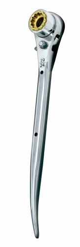 ＲＷ－１７１９２４Ｃ ラチェットレンチ １９／２４×１７ 曲がり