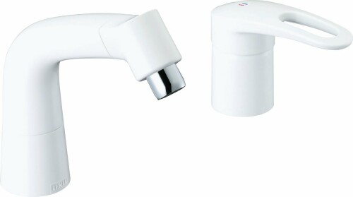 LIXIL(リクシル)INAX 洗面器・幼児用便器器用水栓金具 マルチシングルレバー練りあわせる水栓 冷ややかさ地相応う LF-HX360SYRN/BW1