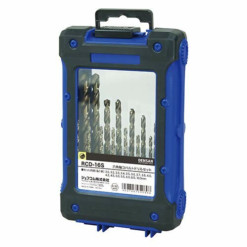 デンサン 六角軸青緑色せん孔機書き割り RCD-16S