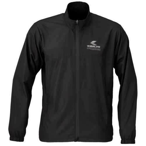 RSタイチ(RS TAICHI) 軽量 コンパクト ポケッタブル仕様 パッカブル ウィンド ブレーカー RSU309 BLACK 3XL