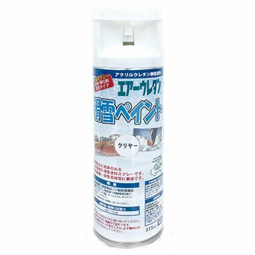 イサムトリョウ 滑雪塗料スプレー エアーウレタン 滑雪ペイント 62980548 315ml クリヤ