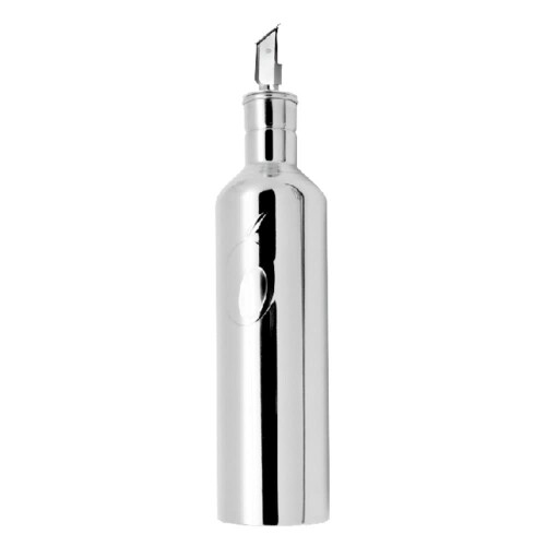 オリ容器に並べる(OLIPAC) オリーブオイルボトル 18-10ステンレス鋼 フリップトップポアラー 250ml [ファイ]5×22.7糎 #L250