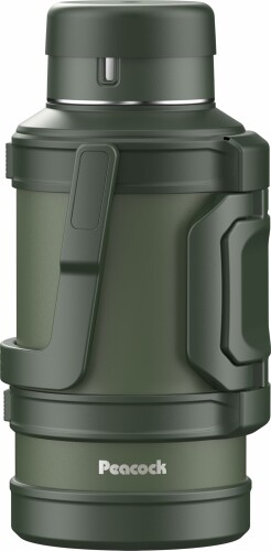 ピーコック魔法瓶工業(The-peacock) ピーコック 水筒 4L 大容量 保温 保冷 魔法瓶 コンテナボトル 真空断熱構造 ハンドル付き ステンレスボトル カーキ DXA-400 K