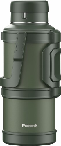 ピーコック魔法瓶工業(The-peacock) ピーコック 水筒 5L 大容量 保温 保冷 魔法瓶 コンテナボトル 真空断熱構造 ハンドル付き ステンレスボトル カーキ DXA-500 K
