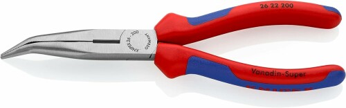 クニペックス KNIPEX 40゜先曲ラジオ受信機プライヤー (SB) 2622-200