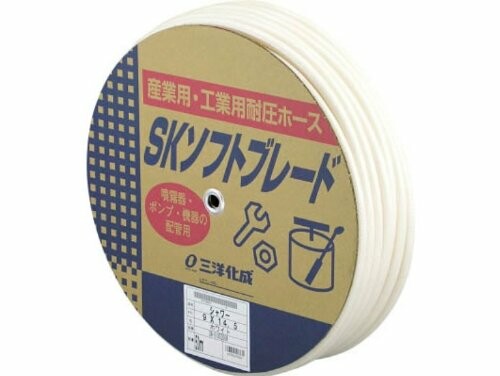 三洋化成 シャワー導管 9×14.5 SW-9145D50W 50M 膜鳴楽器巻