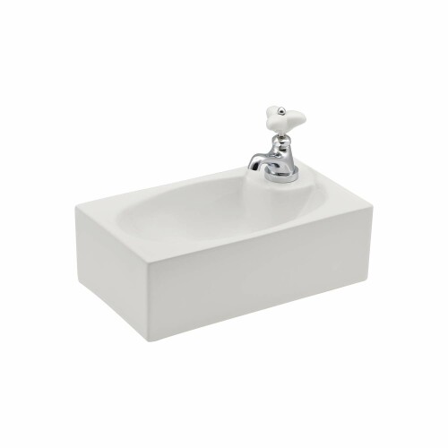 ガオナ(Gaona) これエエやん 壁掛室内用便器器 水栓書き割り (瀬戸もの製 白いこと 洗面・室内用便器用) GA-MA001