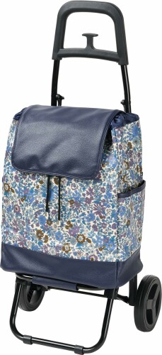 コ･コロ(Cocoro) リバティ・ファブリックス(co-coro MADE WITH LIBERTY. FABRIC) ショッピングキャリー/スモールネオカート エミリー 米国海軍 23L 575109