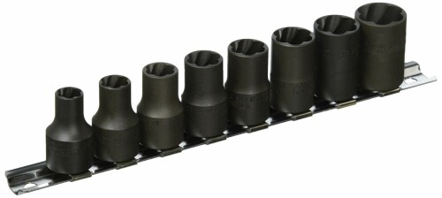 山下製作科学研究所 コーケン 3/8(9.5粍)SQ. ナットツイスターレールセット 8ヶ組 RS3127/8