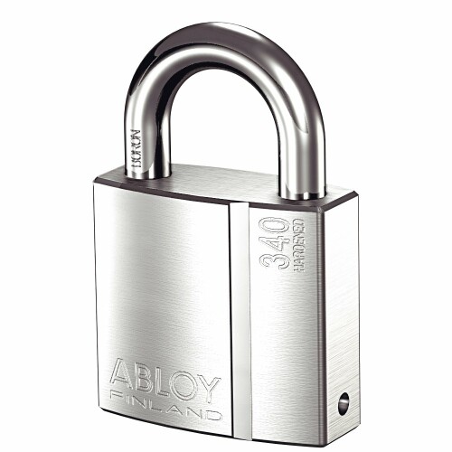 共栄工業 ABLOY 労働者階級テック遣りくち 南京錠 PADLOCK PL340N/25 クロームメッキ完成