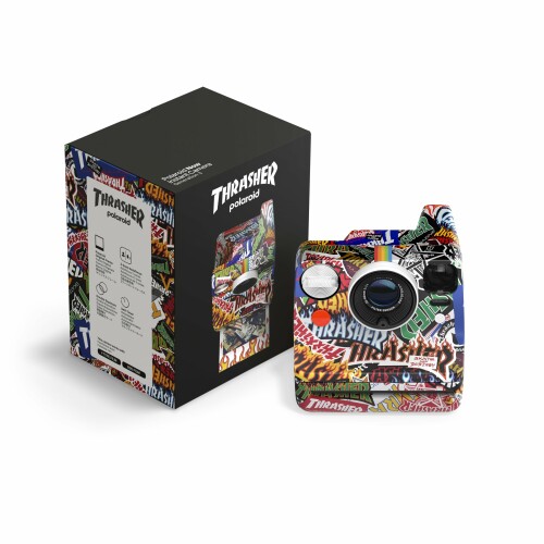 Polaroid Now 第3時人 I手合い インスタントフィルムカメラ - スラッシャーエディション - 写真機のみ 写真フィルムなし (9187)