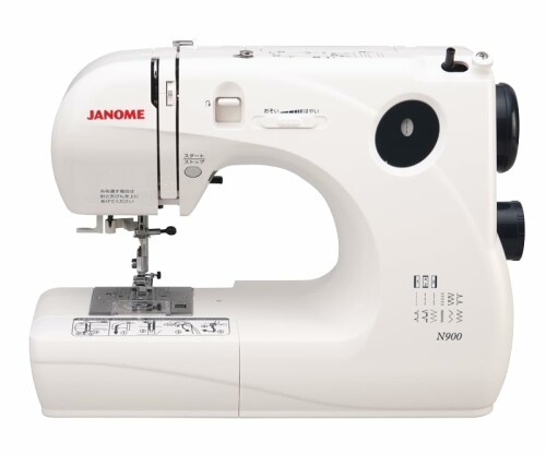 JANOME ジャノメ 陰電子ミシン N900 ハードカバー付き添い人