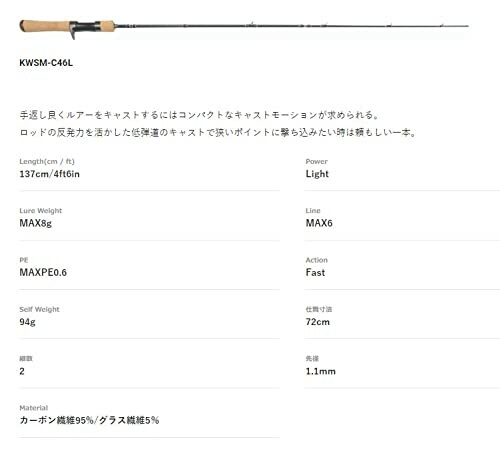 新着セール ジャクソン Jackson カワセミラプソディ KWSM-C46L