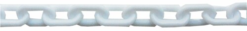ニッサチェイン プラスチックチェイン 白 100m 1本 JC-1006