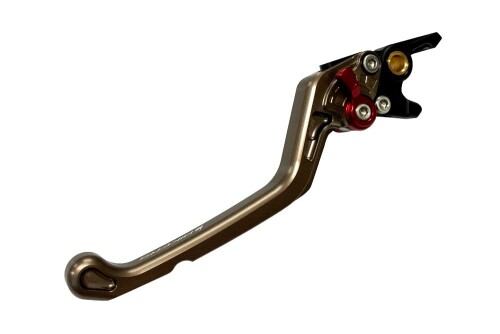 BIKERS(バイカーズ) ブレーキレバー ADV150 左側 リア 6段階調整 アルミビレット プレミアムタイプ チタン BK-H0703-TIN