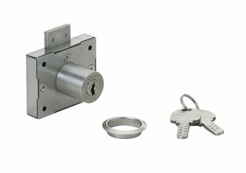 スガツネ工業 照明ランプ印 ステンレス鋼鋼製 面付円柱錠 3810S型 3810S-24-B
