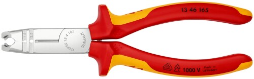 クニペックス KNIPEX 縁切りマルチストリッピングプライヤ-(SB) 1346-165