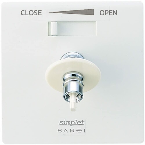 SANEI(サンエイ) 水道用コンセント シンプレット 床配管用 屋内用 単水栓 吐水口回転 寒冷地用 13A V960ALK-3
