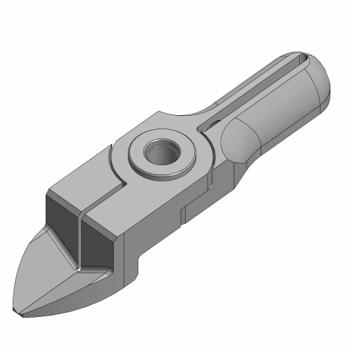 ベッセル(VESSEL) スライドエアーニッパー ヨコ型用金モール/GT-NY25型 脂用スターター刃 (逆刃) NY25RAH
