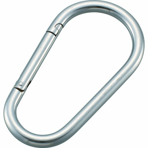 TRUSCO(トラスコ) ステンレス カラビナジャンボ(環なし) 14mm TKBJ-14A
