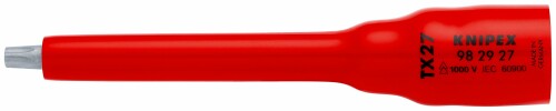 クニペックス KNIPEX 9829-27 (3/8SQ) 不成立ソケットTｘ27 1000Ｖ