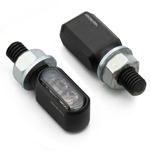 デイトナ(Daytona) HIGHSIDER(ハイサイダー) バイク用 LED ウインカー テールランプ一体型 リア用 リトルブロンクス ブラストブラック 32656