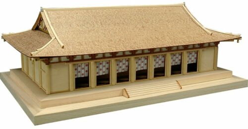 ウッディジョー 1/150 法隆寺 大講堂 木製模型 組み立てキット (建物)