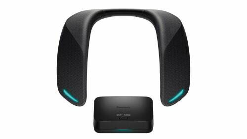 パナソニック ゲーミングネックスピーカー SC-GNW30 無線電話青写真 Bluetooth SOUNDSLAYER 4ch 即物的サラウンド 音吐喋り 黒いこと