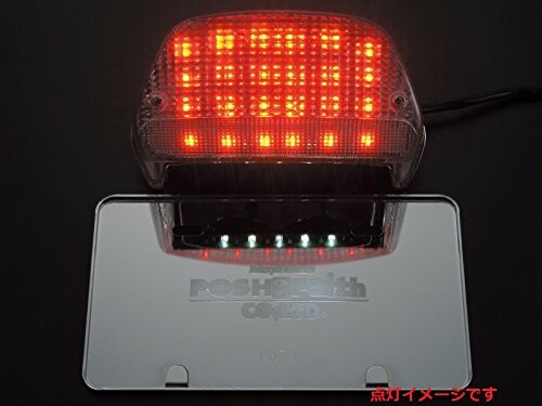 市場 ポッシュ POSH ゼファー400χ LEDテールランプ