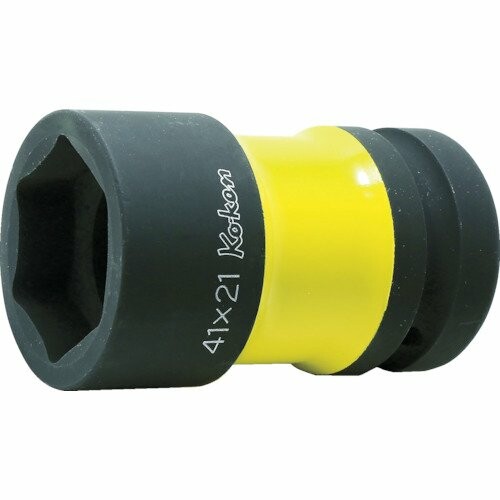 山下実業科学研究所(Ko-ken) インパクトホイールナットソケット PW8P-35X17 白 差込角:25.4×全長:83粍 ズボン下手合い/薄肉/色付