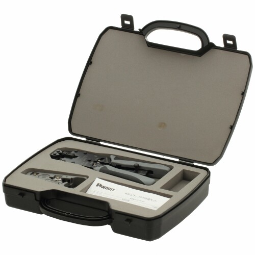 パンドウイット モジュラ繋ぎ圧着物の具 マルチ印字機 容れもの付一揃いの道具 MPT5E-KIT
