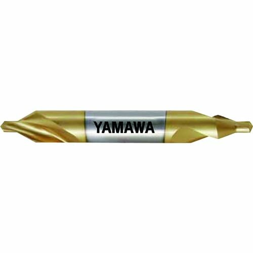 ヤマワ 上塗り弱捩じり溝A形60° 真っただ中穴せん孔機 CD-S V 5X60°X11 CD-S-V-5X60X11
