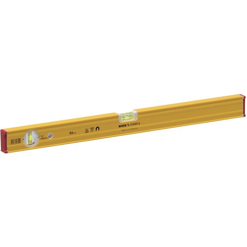 AD軽銀気泡管水準器 磁石付60 ASM-60